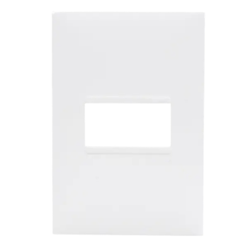 PLACA 1 POSTO 4X2 BRANCA PIALPLUS+ LEGRAND