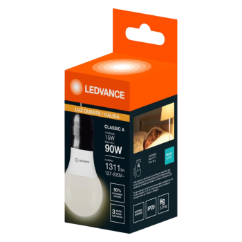 LAMPADA LED BULBO 15W 3K LED LEDVANCE