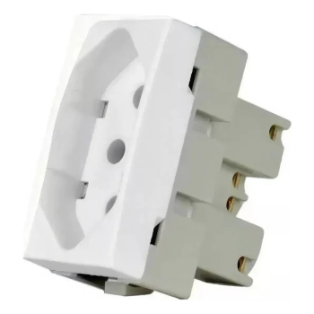 MODULO TOMADA 2P+T 20A 220V BRANCO SLEEK MARGIRIUS