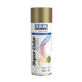 TINTA SPRAY DOURADO 350ML TEKBOND