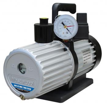 BOMBA DE VÁCUO MASTERCOOL 12CFM DUPLO ESTÁGIO C/ SOLENOIDE C/ VACUÔMETRO ANALÓGICO 220V