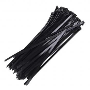 ABRACADEIRA PRETA LOTUS FLEX 3,6X150 - PCT C/100