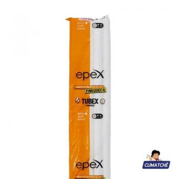 TUBO ISOLANTE EPEX BLINDADO INVERTER BRANCO 1/2 BARRA 2M