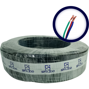 CABO FLEXIVEL PP 3 VIAS 1,5MM ROLO 25 METROS