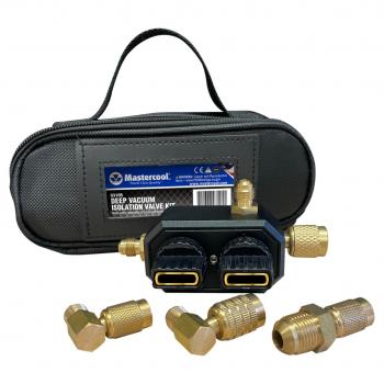 KIT VÁLVULA OTIMIZADORA MASTERCOOL 3 VIAS C/ ADAPTADORES E CASE