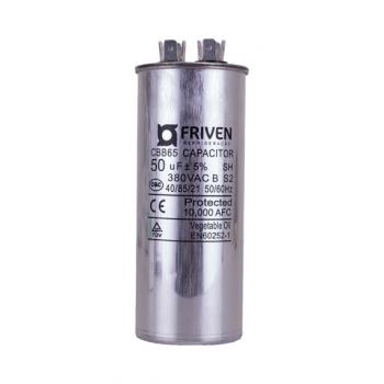 CAPACITOR PERMANENTE FRIVEN 50UF 380V CBB65