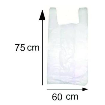 Sacola 60x75cm c/100und PACKFORM BRANCA