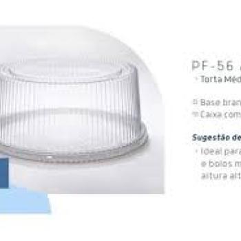 Emb. PF 56 Fundo Branco- UND  BOLEIRA