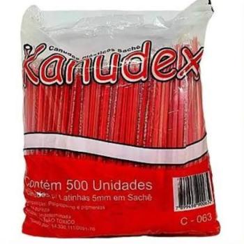 Canudo Canudex 5mm - 500und - C-063