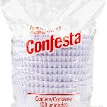 Forminha papel Confesta nº00 Branca