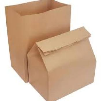 Saco Kraft Liso M 32X22X12 - 50UND vinco