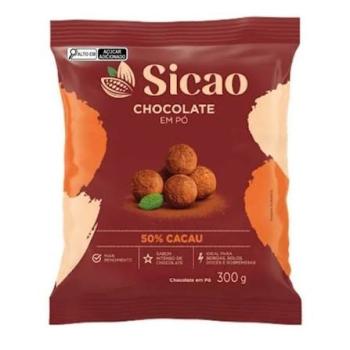 Sicao 50% 300g - Chocolate em pó