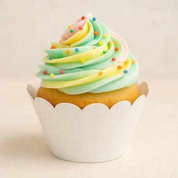 Saia Cupcake  12.1 NCtoys - 12 und - Boca com 8 cm BRANCA