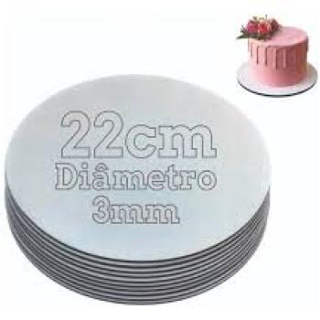 CakeBoard MDF BR 22cm - Analu
