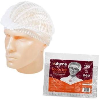 Touca Vabene - 100UND - Branca descartavel