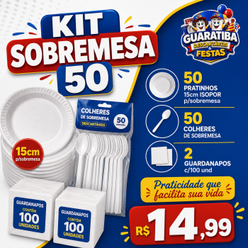 Kit Sobremesa 50