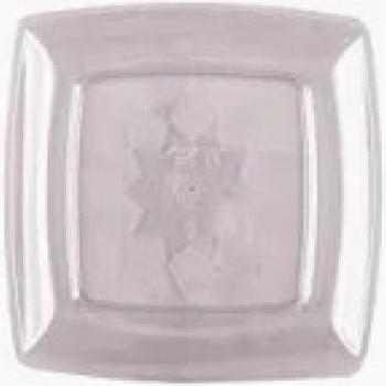 Prato Cristal Amalu nº21 pct c/ 10 quadrado