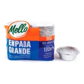 Forma de empada 100ml - Aluminio Mello