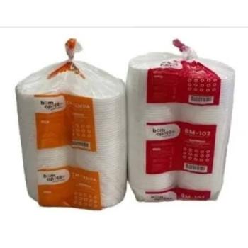 Marmitex Bom apetite nº8-750ml pct c/100und