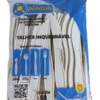 Faca Refeição  desc. Plastlab BR- c/50UND Inquebravel