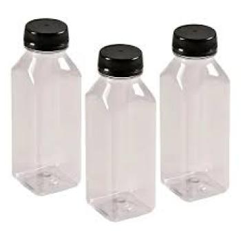 Garrafa 300ml cristal c/10und com Tampa