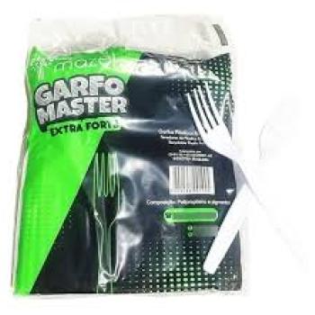 Garfo Mazel CX20x50 - REFORÇADO BRANCO