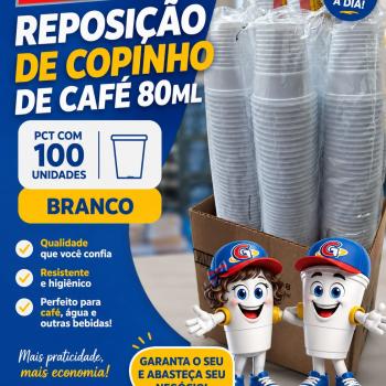 Copinho café 80ml c/100Und