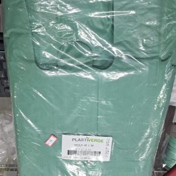 Sacola 40x50cm VERDE - 3Kg  Plasti Verde