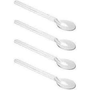Mini colher docinho c/50und transp