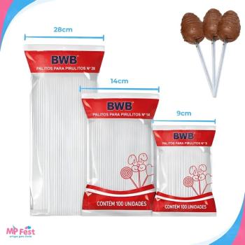 Palito Pirulito cristal c/50 und bwb