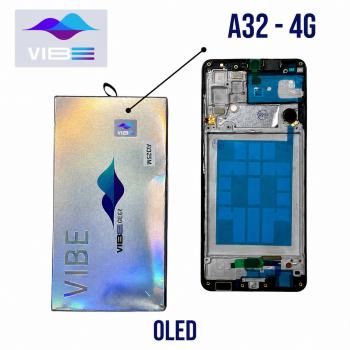S-0384 FRONTAL SAMSUNG A32 4G (SM-A325) COM ARO VIBE OLED