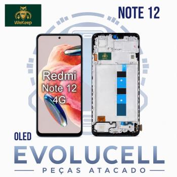 S-0929 FRONTAL XIAOMI NOTE 12 4G COM ARO WE KEEP 1:1 OLED