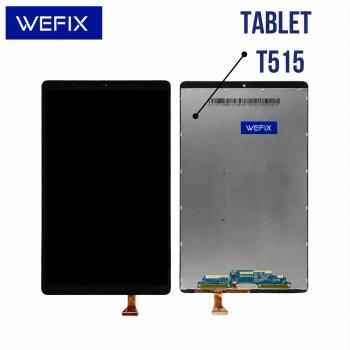 S-1065 FRONTAL SAMSUNG TABLET TAB A 10.1 (SM-T515) (SM-T510) SEM ARO PRETA WEFIX IPS