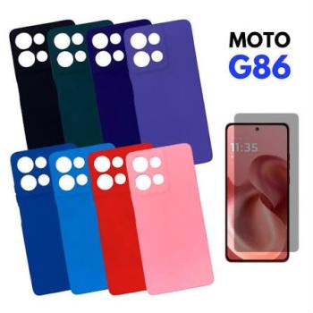 CAPA AVELUDADA MOTOROLA MOTO G86