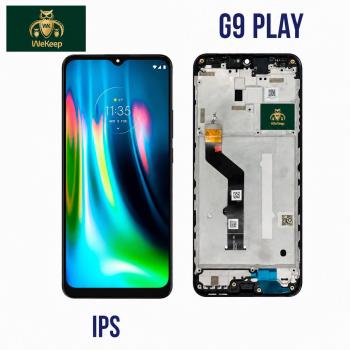 S-0791 FRONTAL MOTOROLA MOTO G9 PLAY (XT-2083) | E7 PLUS (XT-2081) COM ARO PRETO WE KEEP IPS