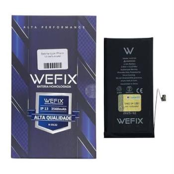BA-0730 BATERIA WEFIX IPHONE 13 (A2631) ANATEL (SEM FLEX) (1 ANO DE GARANTIA) FOTO