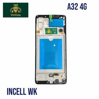 S-0435 FRONTAL SAMSUNG A32 4G COM ARO PRETO INCELL WE KEEP IPS