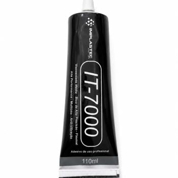 COLA ADESIVO 110ML IMPLASTEC PRETA (IT7000)