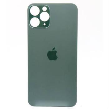 N-0242 TAMPA TRASEIRA IPHONE 11 PRO (A2215) VERDE MIDINIGHT ORIGINAL