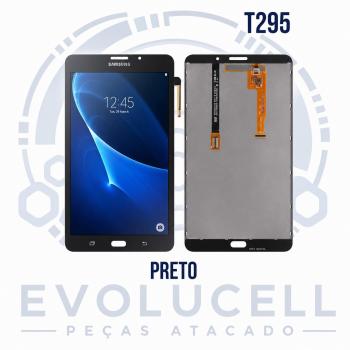 S-1081 FRONTAL SAMSUNG TABLET TAB A 8 (SM-T295) SEM ARO ORIGINAL CHINA PRETO