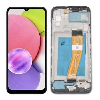 S-0009 FRONTAL SAMSUNG A02S (SM-A025M) COM ARO ORIGINAL CHINA IPS