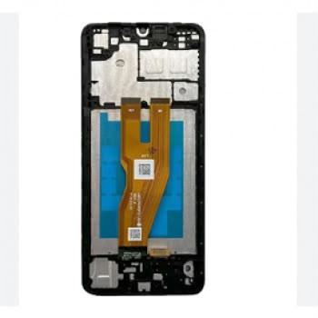 S-0276 FRONTAL SAMSUNG A05 (A055) COM ARO PRETO CHINA IPS