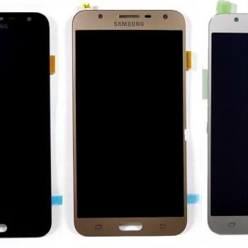 S-0533 FRONTAL SAMSUNG J7 NEO (SM-J701) J7 (SM-J700) SEM ARO DOURADA ORIGINAL CHINA OLED