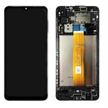 S-0026 FRONTAL SAMSUNG A12 (SM-A125) COM ARO ORIGINAL CHINA IPS