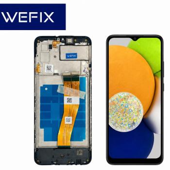 S-0126 FRONTAL SAMSUNG A03 (SM-A035) COM ARO WEFIX IPS