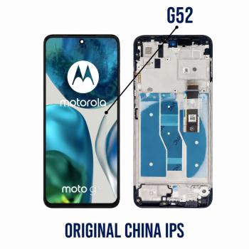 S-0654 FRONTAL MOTOROLA MOTO G52 (XT2221) COM ARO INCELL IPS