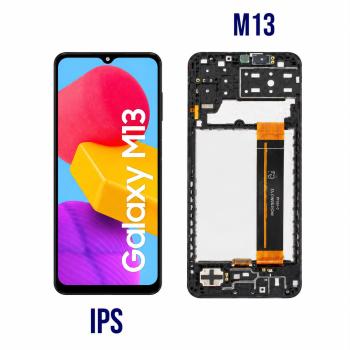 S-0104 FRONTAL SAMSUNG M13 4G (SM-M135) COM ARO WE KEEP IPS