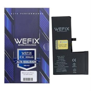 BA-0611 BATERIA WEFIX IPHONE XS MAX (A1921) ANATEL (1 ANO DE GARANTIA)