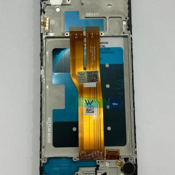 S-1172 FRONTAL SAMSUNG A07 COM ARO PRETO WEFIX IPS FOTO