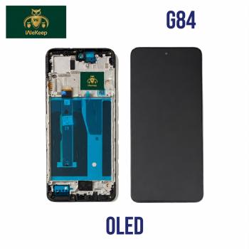S-0099 FRONTAL MOTOROLA MOTO G84 5G (XT2347) COM ARO PRETO OLED WE KEEP